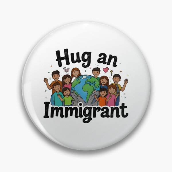 Item preview, ANTI ICE Hug Immigrant  designed and sold by Uglyandcute.