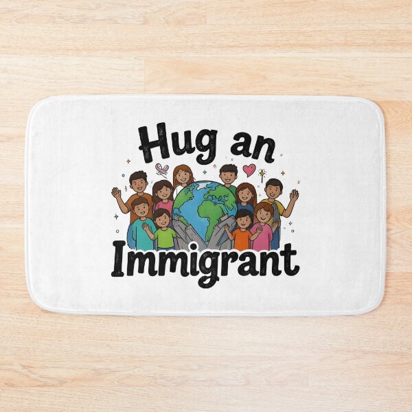 Item preview, ANTI ICE Hug Immigrant  designed and sold by Uglyandcute.