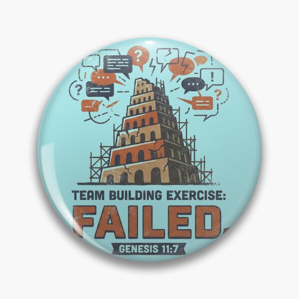 Item preview, Tower of Babel Team Building Fail designed and sold by AdyKurniawan.