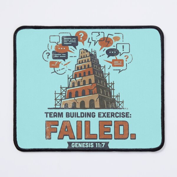 Item preview, Tower of Babel Team Building Fail designed and sold by AdyKurniawan.