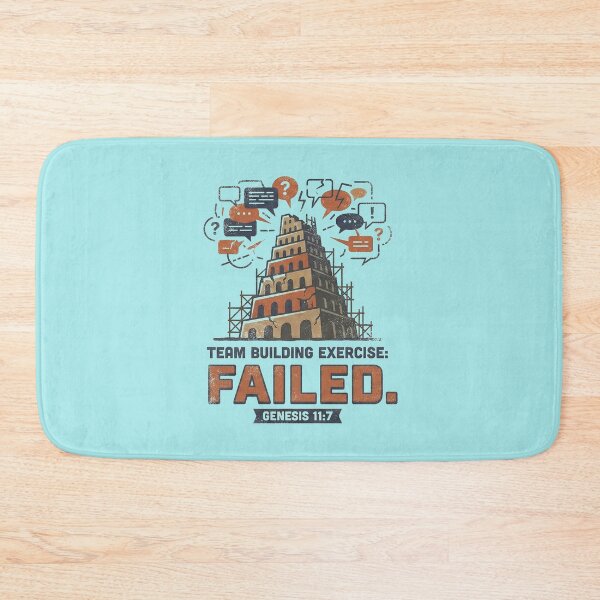 Item preview, Tower of Babel Team Building Fail designed and sold by AdyKurniawan.