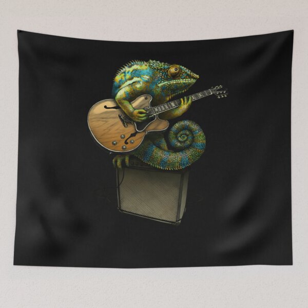 Item preview, Chameleon Plays The Blues... Plus A Few Other Colors designed and sold by JenniferHoust64.