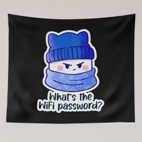 Item preview, Quinlan Grumbleroot - What's the WiFi password? designed and sold by Newdlebobs.