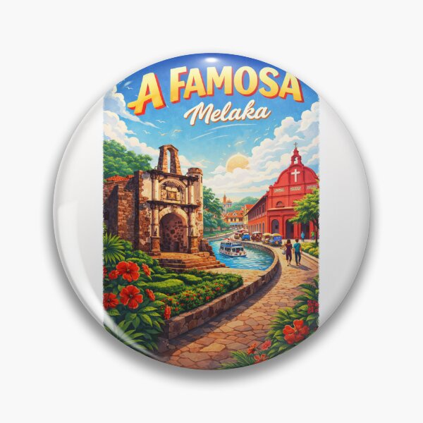 Item preview, A Famosa – Melaka Riverfront Heritage designed and sold by Places On Earth.