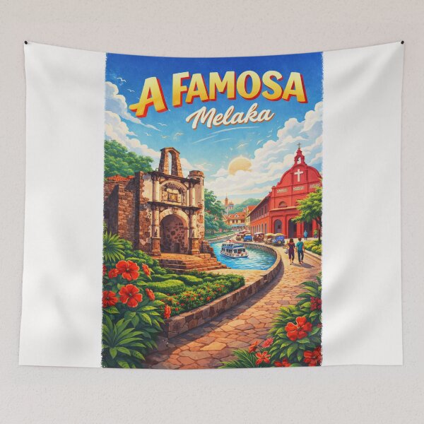 Item preview, A Famosa – Melaka Riverfront Heritage designed and sold by Places On Earth.