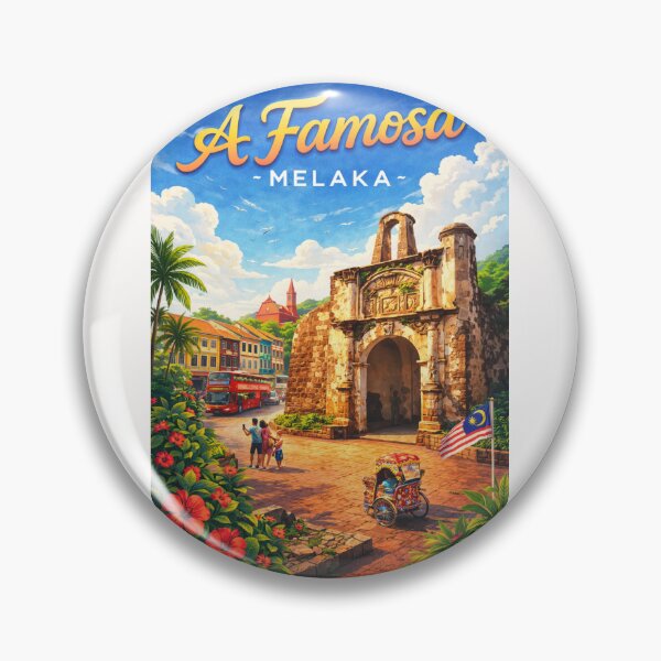 Item preview, A Famosa – Historic Gateway of Melaka designed and sold by Places On Earth.