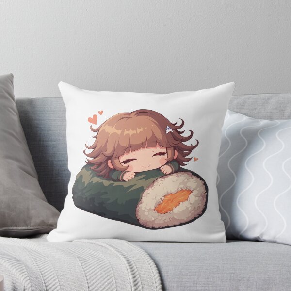Item preview, Chihiro Fujisaki Danganronpa Chibi Kawaii Sushi Anime Girl designed and sold by CarlosBender.