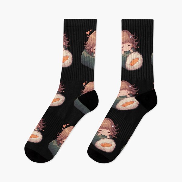 Item preview, Chihiro Fujisaki Danganronpa Chibi Kawaii Sushi Anime Girl designed and sold by CarlosBender.