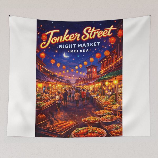 Item preview, Jonker Street Night Market – Melaka designed and sold by Places On Earth.
