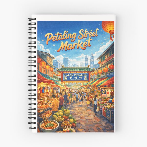 Item preview, Petaling Street Market – Chinatown Kuala Lumpur designed and sold by Places On Earth.