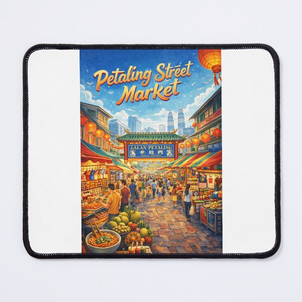 Item preview, Petaling Street Market – Chinatown Kuala Lumpur designed and sold by Places On Earth.