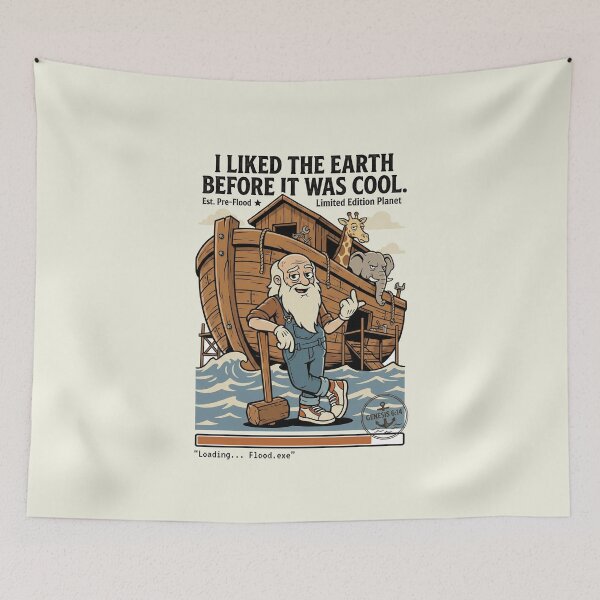 Item preview, Hipster Noah's Ark - Pre-Flood Limited Edition Tee designed and sold by AdyKurniawan.