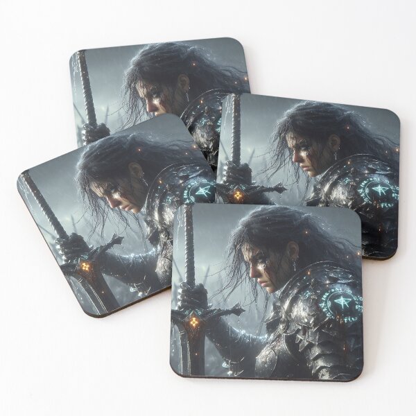 Item preview, Joan of Arc Saint Knight designed and sold by GalleryBrisArt.