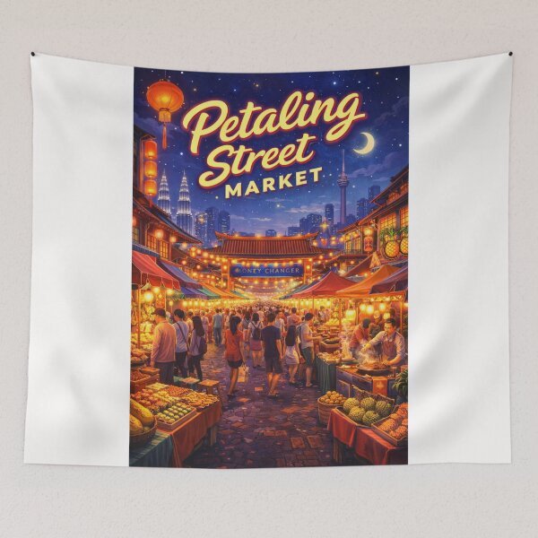 Item preview, Petaling Street Market – KL Chinatown Nights designed and sold by Places On Earth.
