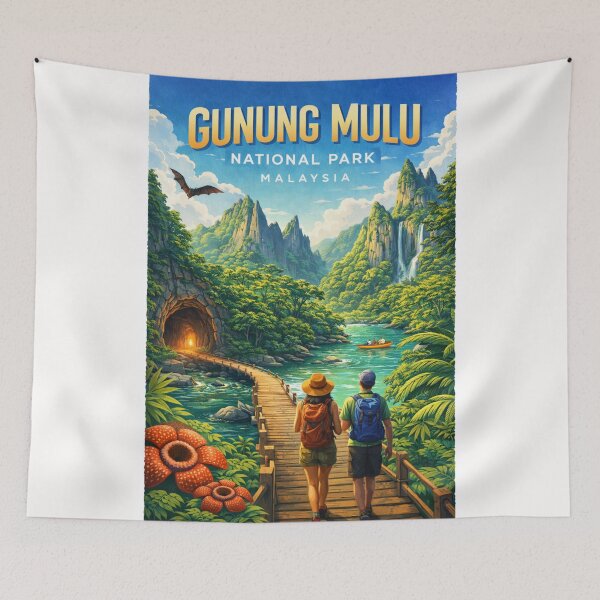 Item preview, Gunung Mulu National Park – Borneo Wilderness Escape designed and sold by Places On Earth.