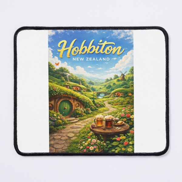 Item preview, Hobbiton – The Shire of Matamata, New Zealand designed and sold by Places On Earth.