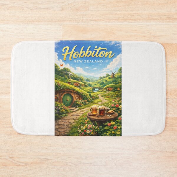 Item preview, Hobbiton – The Shire of Matamata, New Zealand designed and sold by Places On Earth.