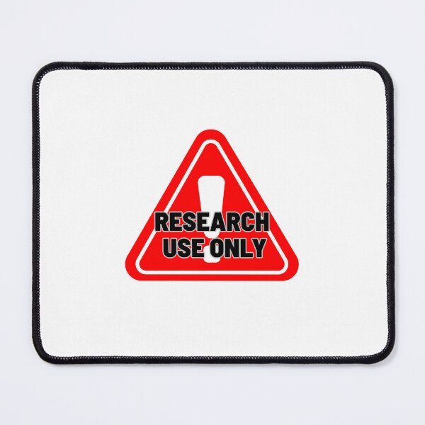 Item preview, Research Use Only - Science Biohacker Sticker designed and sold by Stickers For Hackers.