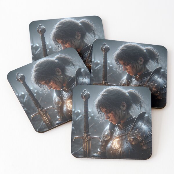 Item preview, Joan of Arc Saint Knight designed and sold by GalleryBrisArt.