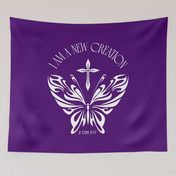 Item preview, I am a New Creation Christian designed and sold by Sachie's Studio.