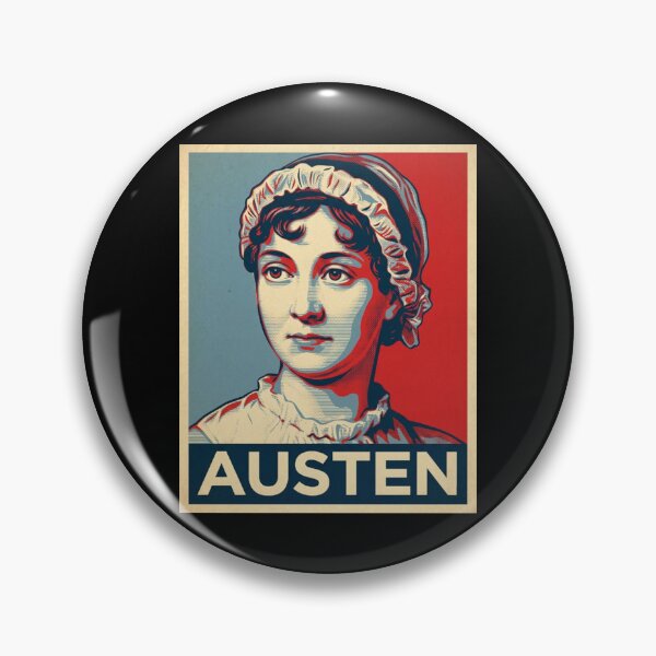 Item preview, Jane Austen Hope Style Retro Poster Art designed and sold by DamianRoy88.