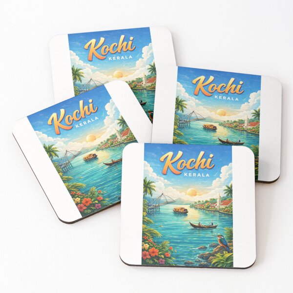 Item preview, Kochi – Backwaters and Chinese Fishing Nets, Kerala designed and sold by Places On Earth.