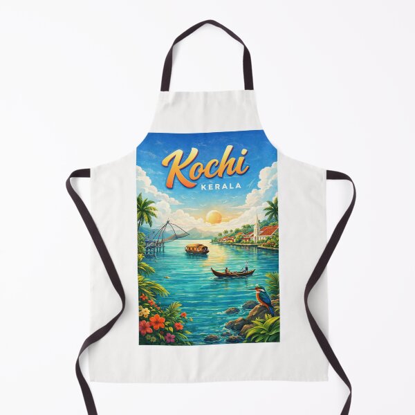 Item preview, Kochi – Backwaters and Chinese Fishing Nets, Kerala designed and sold by Places On Earth.