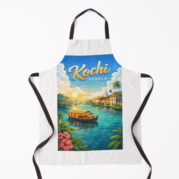 Item preview, Kochi – Sunset Houseboats and Colonial Waterfront designed and sold by Places On Earth.