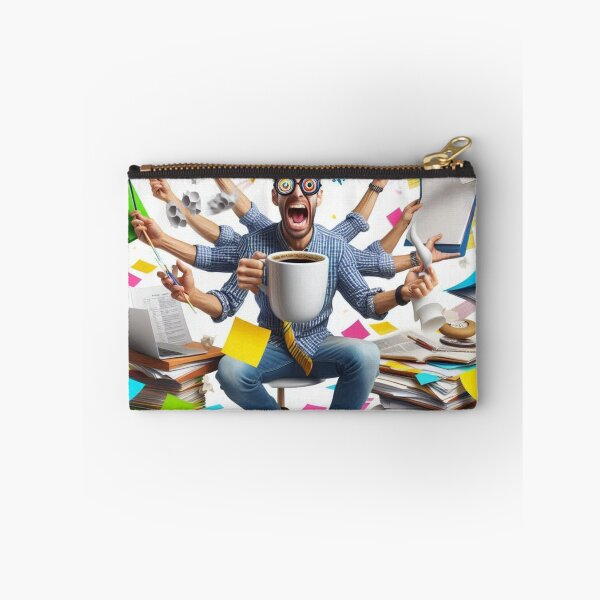 Item preview, Running on Caffeine & Bad Decisions – Funny Coffee Lover Quote designed and sold by ashokreddy343.