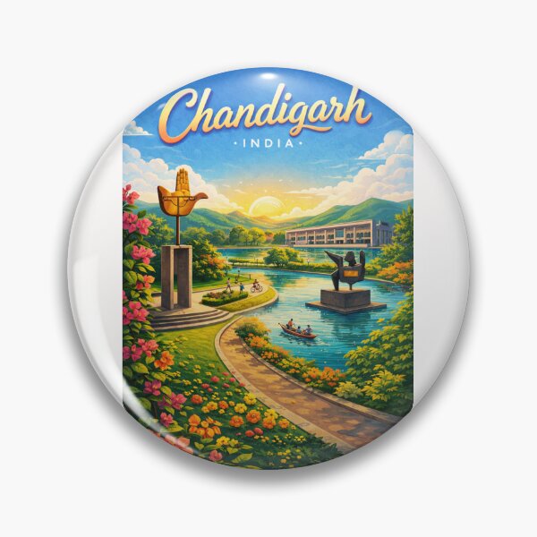 Item preview, Chandigarh – Open Hand Monument and Capitol Complex designed and sold by Places On Earth.