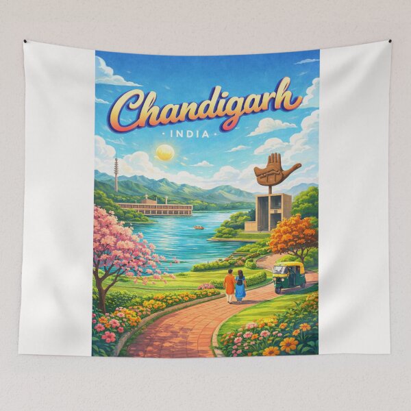Item preview, Chandigarh – Sukhna Lake and Le Corbusier's Legacy designed and sold by Places On Earth.