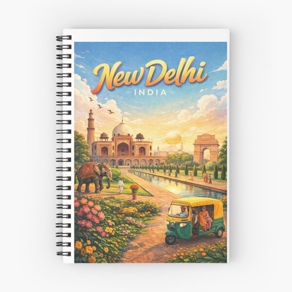 Item preview, New Delhi – Humayun’s Tomb, India Gate and Qutub Minar designed and sold by Places On Earth.