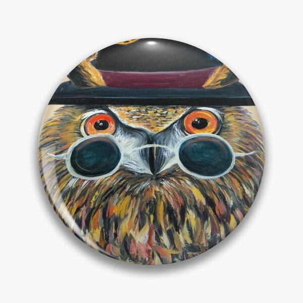 Item preview, Owl Top Hat Sunglasses Bird Painting Talons Funny designed and sold by oz10.
