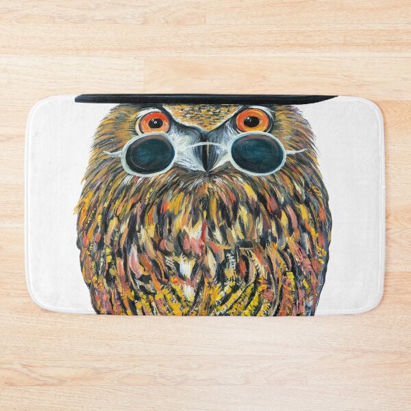 Item preview, Owl Top Hat Sunglasses Bird Painting Talons Funny designed and sold by oz10.