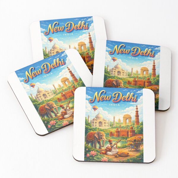 Item preview, New Delhi – Red Fort and India’s Heritage Icons designed and sold by Places On Earth.
