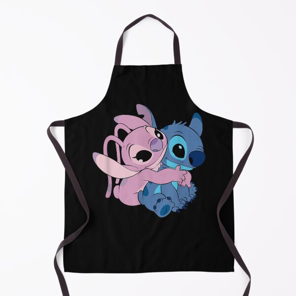 Item preview, Valentina Lilo & Stitch Cute Angel & Stitch Funny Hugging Chest Logo designed and sold by Asteeinspace.