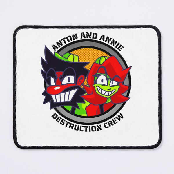 Item preview, Anton And Annie Destruction Crew Logo designed and sold by Desbick.