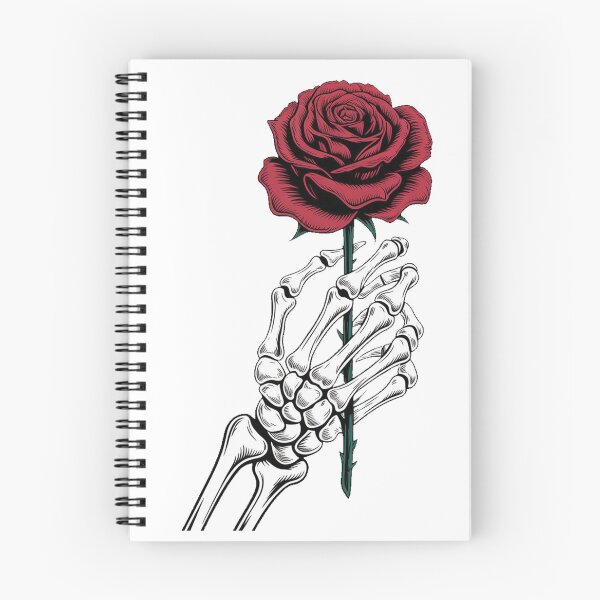 Item preview, Gothic Skeleton Hand Rose Love Art designed and sold by Brettgison.