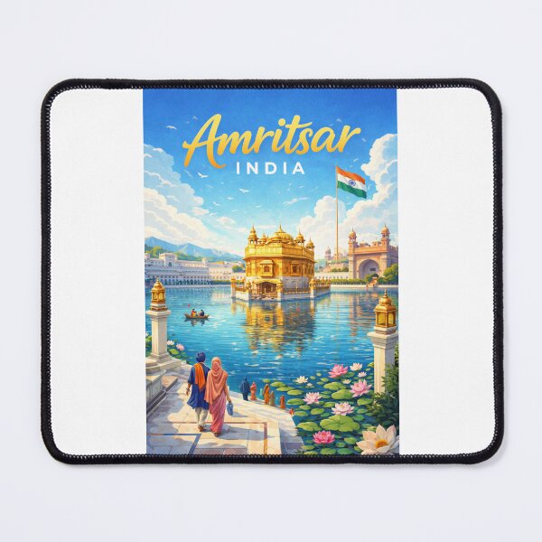 Item preview, Golden Temple at Harmandir Sahib, Amritsar, Punjab designed and sold by Places On Earth.