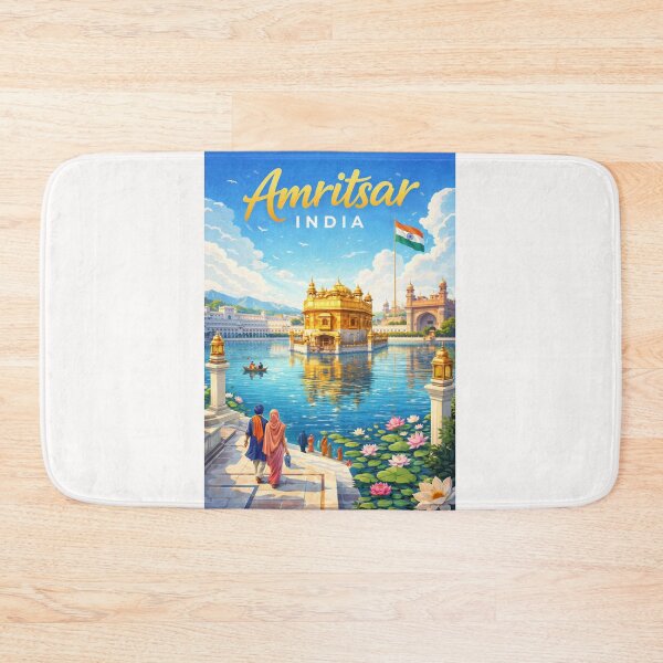 Item preview, Golden Temple at Harmandir Sahib, Amritsar, Punjab designed and sold by Places On Earth.