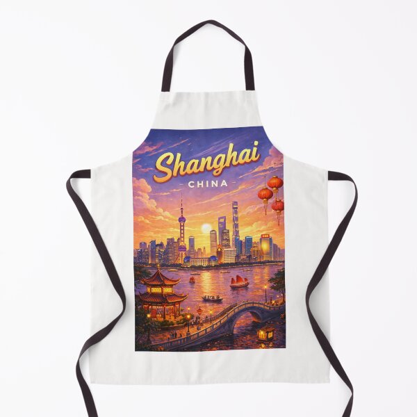 Item preview, Sunset Splendor over The Bund Skyline, Shanghai, China designed and sold by Places On Earth.