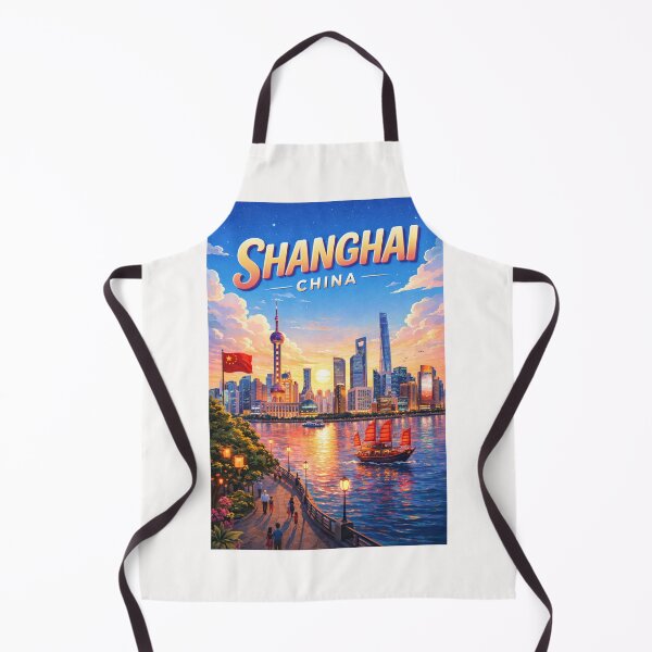 Item preview, Twilight Reflections on Pudong Skyline, Shanghai, China designed and sold by Places On Earth.
