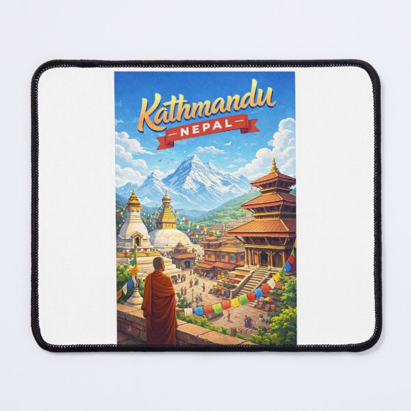 Item preview, Sacred Peaks and Stupas in Kathmandu Valley, Nepal designed and sold by Places On Earth.