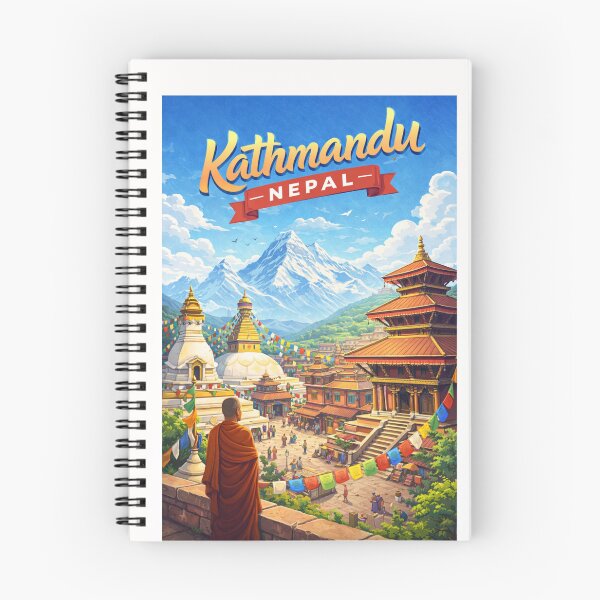 Item preview, Sacred Peaks and Stupas in Kathmandu Valley, Nepal designed and sold by Places On Earth.