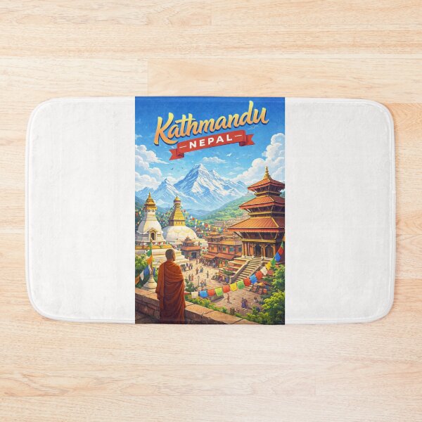 Item preview, Sacred Peaks and Stupas in Kathmandu Valley, Nepal designed and sold by Places On Earth.