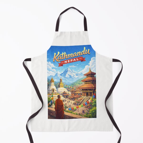 Item preview, Sacred Peaks and Stupas in Kathmandu Valley, Nepal designed and sold by Places On Earth.
