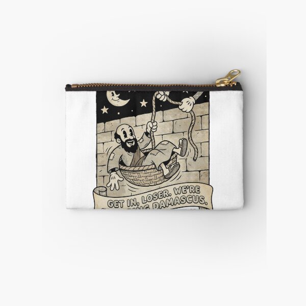 Item preview, Retro Saint Paul Damascus Escape Cartoon designed and sold by AdyKurniawan.