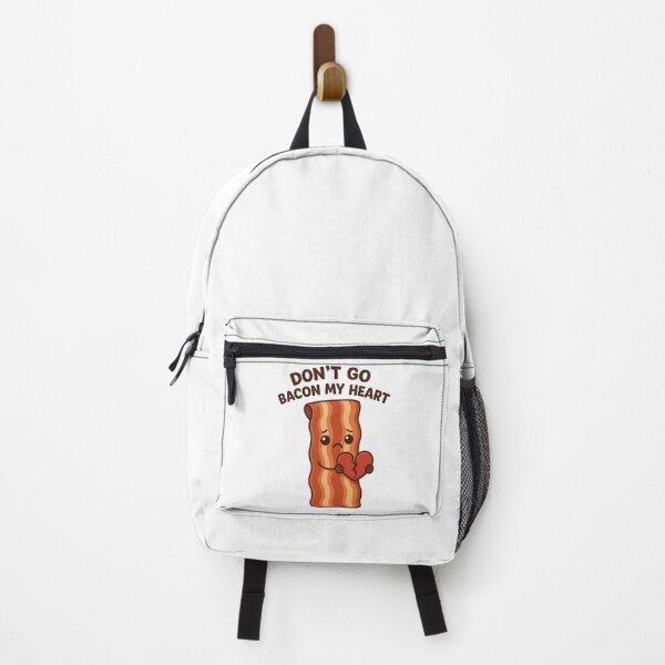 Item preview, Don’t Go Bacon My Heart | Funny Bacon Pun Food Illustration designed and sold by Moons Studio.
