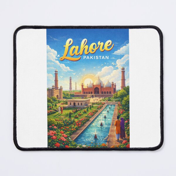 Item preview, Timeless Elegance at Badshahi Mosque, Lahore, Punjab designed and sold by Places On Earth.