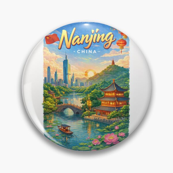Item preview, Skyline Harmony in the Jiangsu Capital, Nanjing, China designed and sold by Places On Earth.
